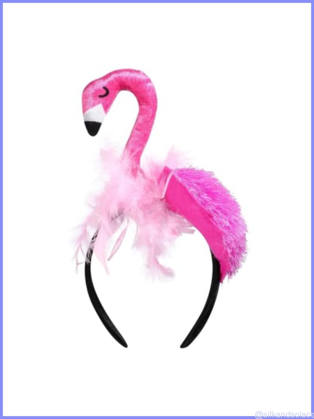 Flamingo Headband Tropical Party Costume Hair Accessory for Women